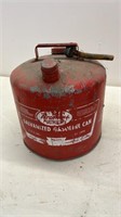 Metal gas cans