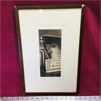 Vintage Framed Wallace Nutting Photo Print