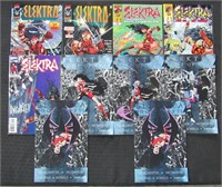 (10) Marvel Elektra Comic Books
