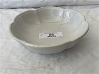 Vintage McCoy Pottery White Bowl