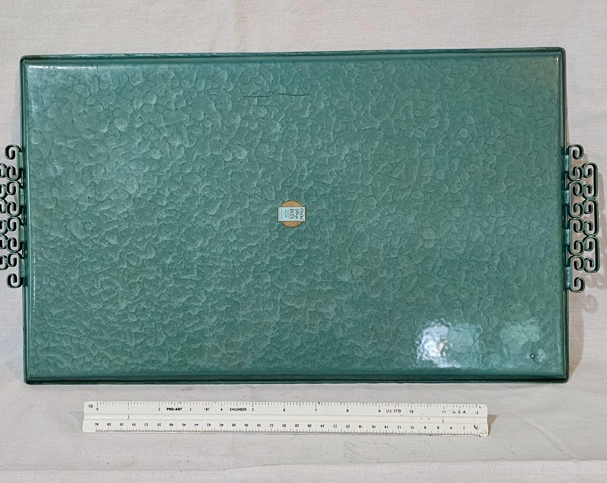 MCM Moire Glaze Kyes Pasadena tray