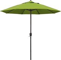 9' Aluminum Market Umbrella  Crank Lift  Kiwi