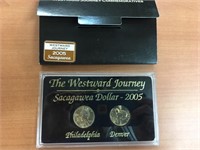 2005 Westward Journey Sacagawea Dollars