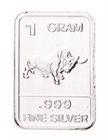 .999 Fine Silver Bar