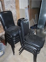 (11) Padded Folding Chairs