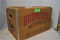 Budweiser St. Louis MO. Wood Box
