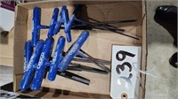 T-Handle Chesco SAE Allen Wrenches