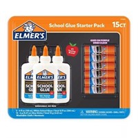 Elmer S 990011558 School Glue Starter Pack  15 Cou