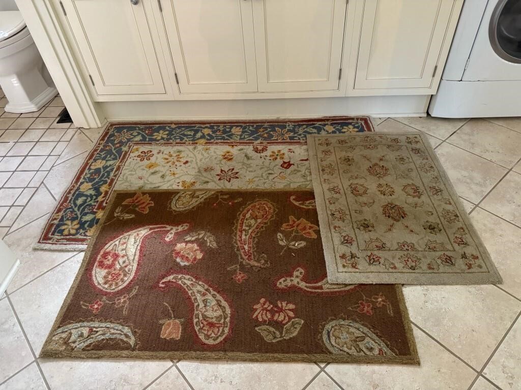 Assortment of 3 rugs