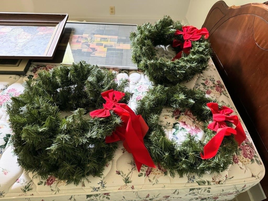 (5) Wreaths 20in