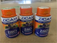 3 Zicam Zinc +