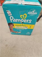 Pampers Swaddlers Active Baby Diaper Size 3 132