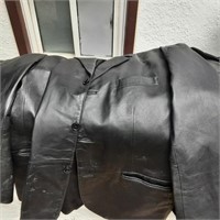 3 Large leather items