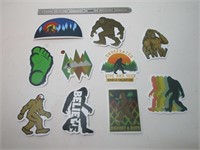 Waterproof Bigfoot Stickers
