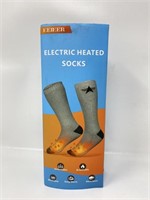New EEIEER Electric Heated Socks Grey Size XL