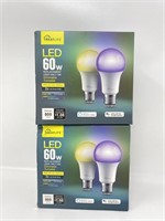 New Smart Light Bulbs 2, 2 Packs, Treatlife