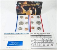 The 1995 US Mint Uncirculated Coin Set