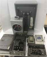 Lot of electrical equipment