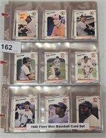 1988 Fleer Mini Baseball Card Set