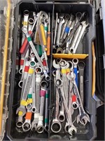 Assortment of wrenches