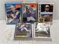 5 Toronto Blue Jay baseball card team sets