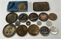 Medals, Collectable Coins, Paperweights, & More