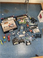 Miscellaneous remote control helicopter parts and