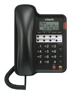 VTech, Corded Speakerphone with Caller ID - Black,