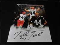 BROWNS SIONE TAKITAKI SIGNED 11X14 PHOTO JSA