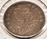 1823 Half Dollar VF