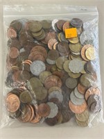 Bag Full Coins / Misc (over 2lb.)