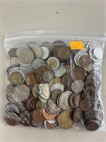 Bag Full Coins / Misc (over 2lb.)