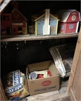 Closet Lot of Various Vintage Children's Toys