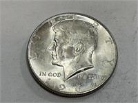 90% Silver 1964  BU Kennedy Half Dollar