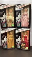 (4) 1982 Marilyn Monroe fashion dolls from the