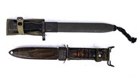 Knife (2) Military Knives With Sheaths