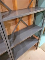 Set of 2 Adjustable Utility shelves. Basement back