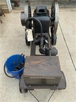 CHAPMAN, 2hp, on cart, serial #13714