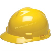 (8) MSA Yellow Hard Hat/Helmet