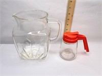 Glass Pitcher & Container