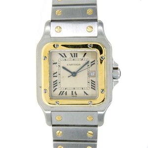 CARTIER Santos 18K Gold Automatic Watch