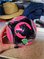 Small pink puma soccer ball