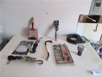 LOT ASSORTED TOOLS, ACCESSORIES