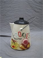 Vintage American Bisque Coffee/Tea Pot Cookie Jar