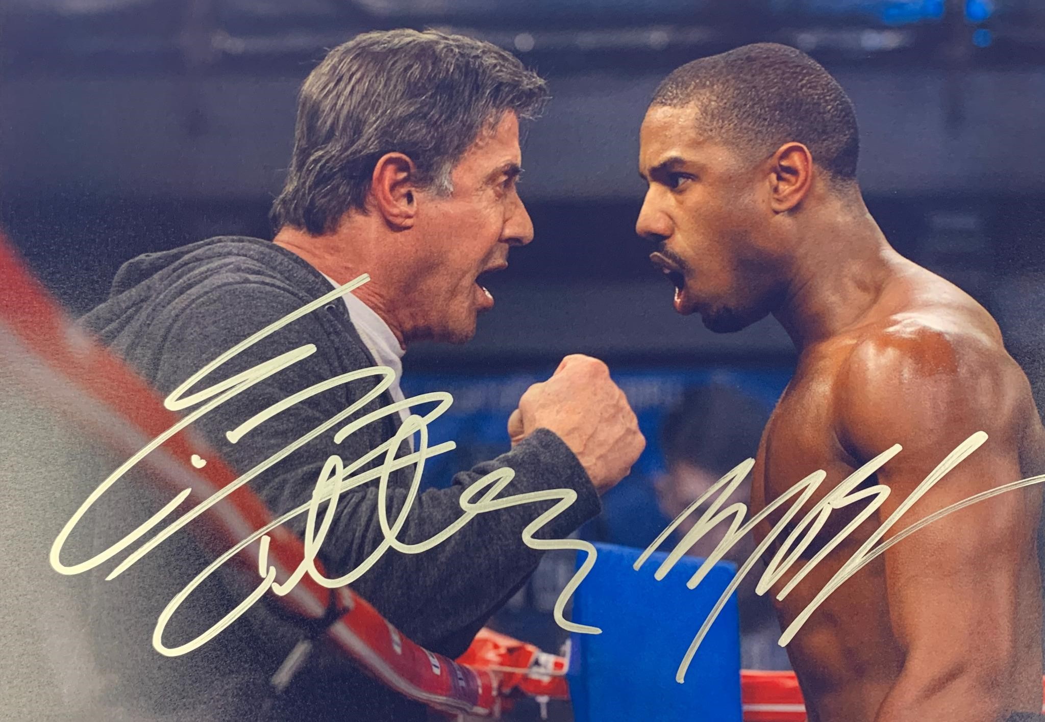 Autograph Signed COA Boxer Sport Movie TV Music 8x12 Photo D