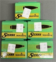 500ct Sierra MatchKing .22 Cal 77 gr HPBT Bullets