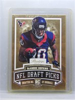 Deandre Hopkins 2013 Prestige Gold Rookie