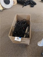 Lot of assorted cords