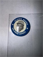 1969 MLB Orlando Cepeda Pin