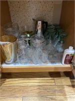 Cabinet Contents Glassware